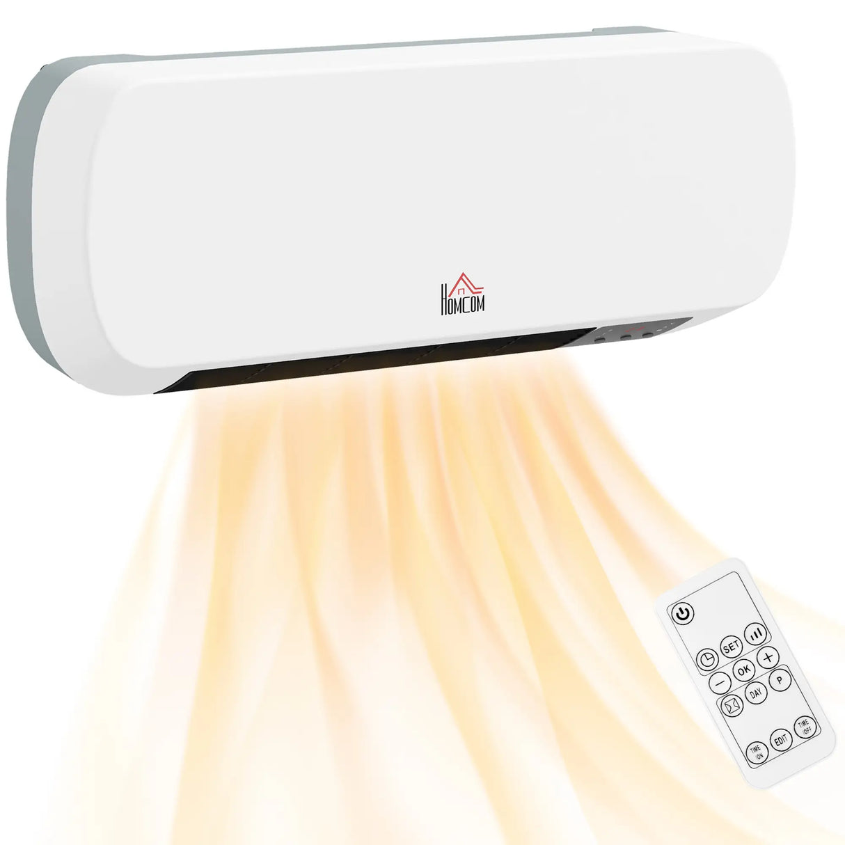 HOMCOM 2kW PTC Wall Mounted Heater