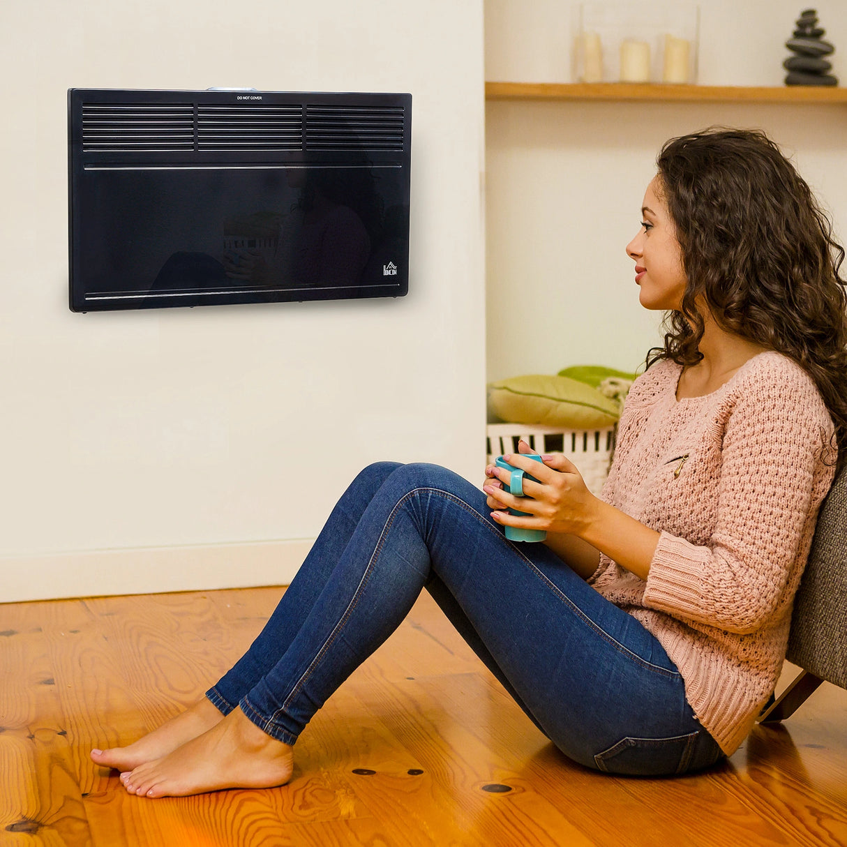 Homcom 1.3kW Convector Radiator