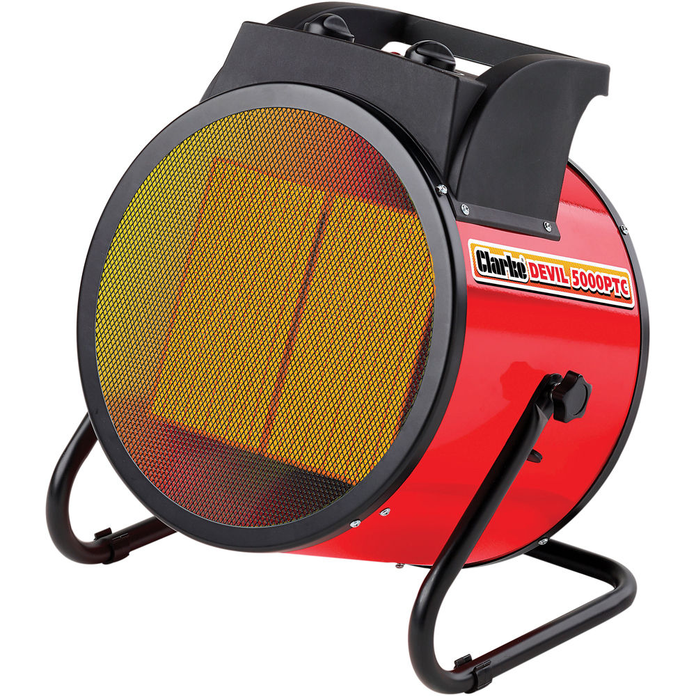 Clarke Devil 5000PTC 5KW Fan Heater (400v)
