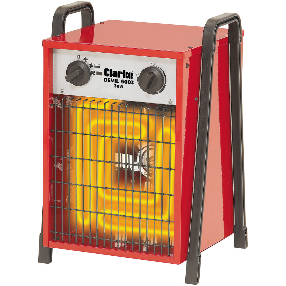 Clarke Devil 6003 3kW Industrial Electric Fan Heater