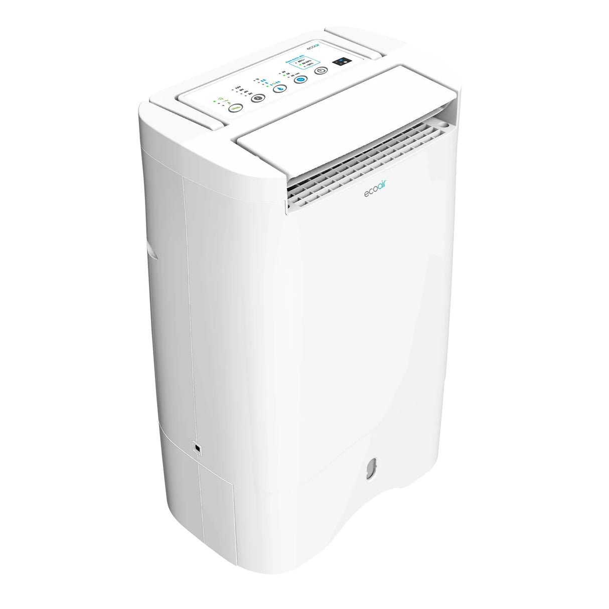 EcoAir DD3 Slimline Desiccant Dehumidifier 10L/Day – Electronic Control, Quiet 39dBA, 3L Tank, Antibacterial Filter