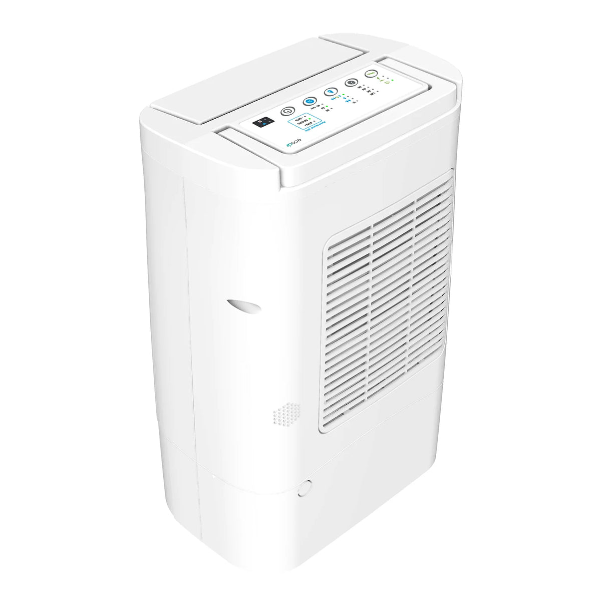 EcoAir DD3 Slimline Desiccant Dehumidifier 10L/Day – Electronic Control, Quiet 39dBA, 3L Tank, Antibacterial Filter
