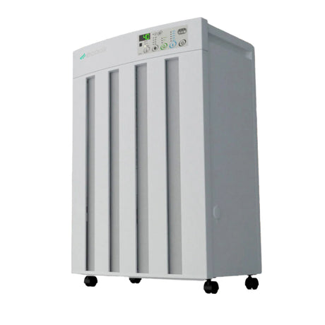 EcoAir Droid Desiccant Dehumidifier 25L/Day – Dual 5L Tanks, Active Carbon Filter, Remote Control, IP24 Water-Resistant, Up to 220m²