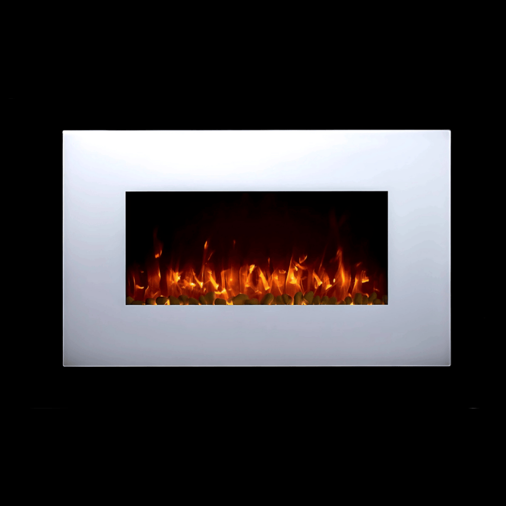 TruFlame White Wall Mounted Electric Fire