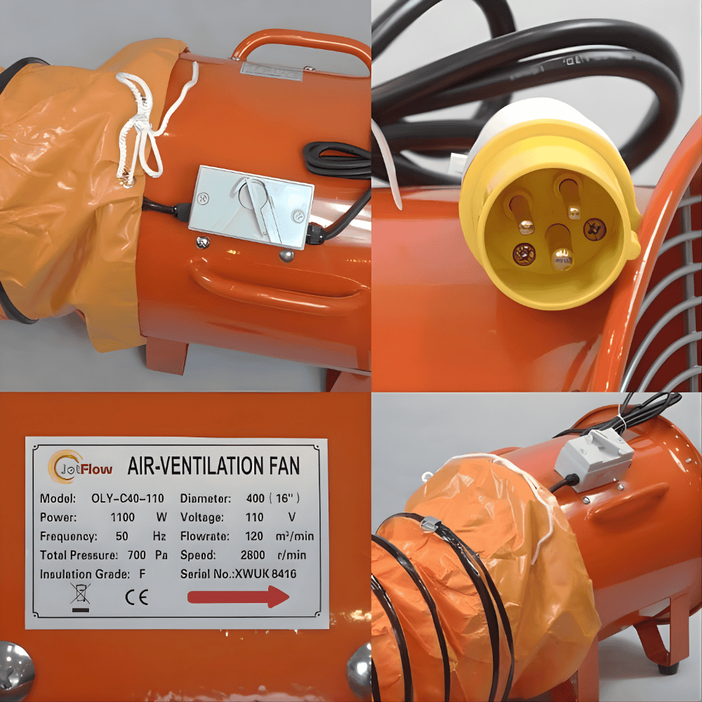 Olympus JetFlow 16" Ventilator And Extractor Fan - OLYC40