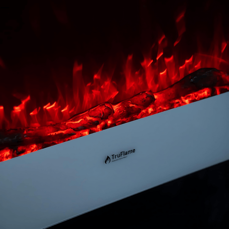TruFlame White Wall Mounted Electric Fire