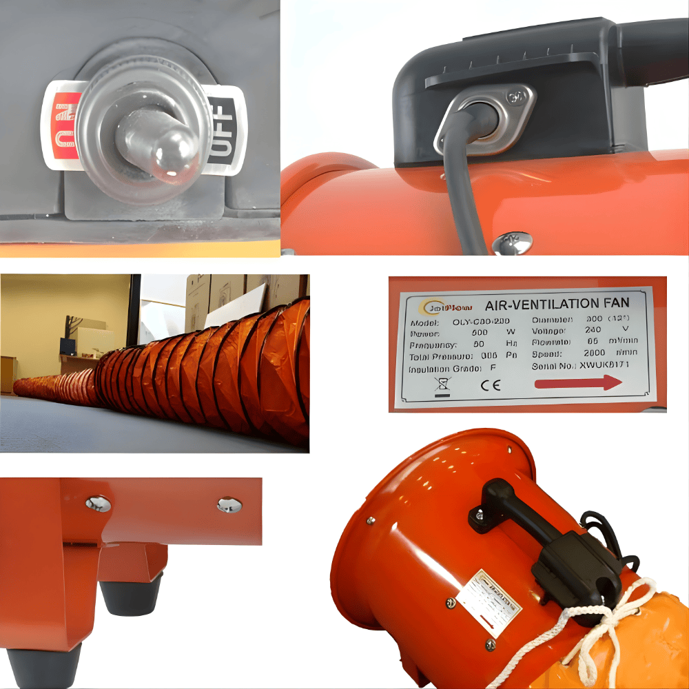 Olympus JetFlow 12" Ventilator And Extractor Fan - OLYC30