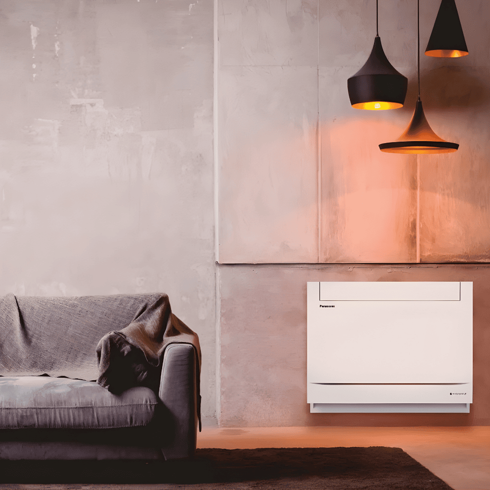 Panasonic Nanoe Floor Console Single Room Split System - 3.5 kW