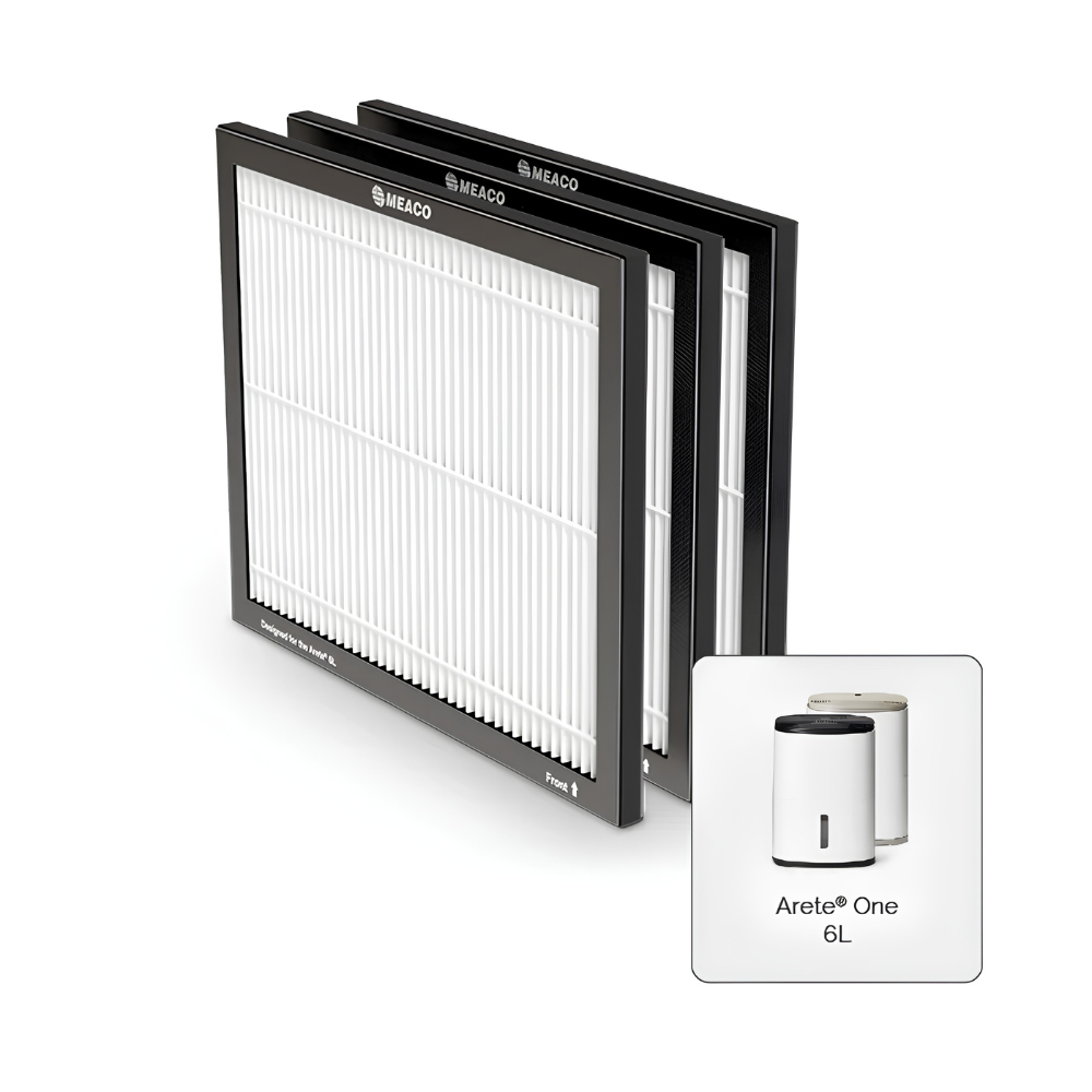 MeacoDry Arete® H13 6L HEPA Filter Pack