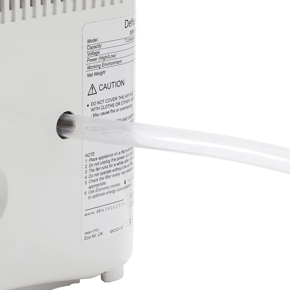 EcoAir DD1 Simple Mk3 Desiccant Dehumidifier - 7.5L/Day