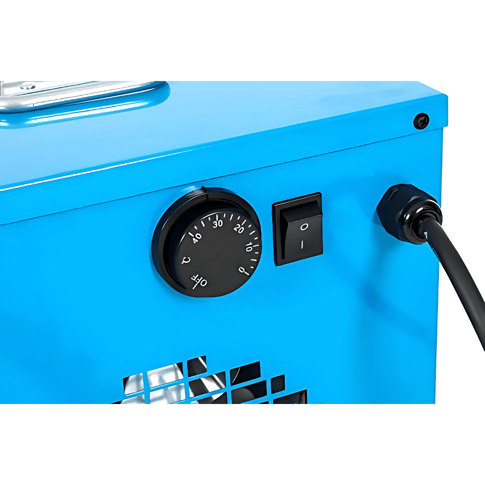 Broughton Blue Giant FF3 3kw Portable Fan Heater - Includes Spigot for Ducting