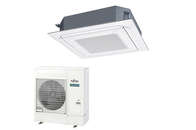 Fujitsu Airstage AUXG45KRLB 12.1kW Split System Air Conditioner R32 KRLB Economy Range Circular Flow Cassette