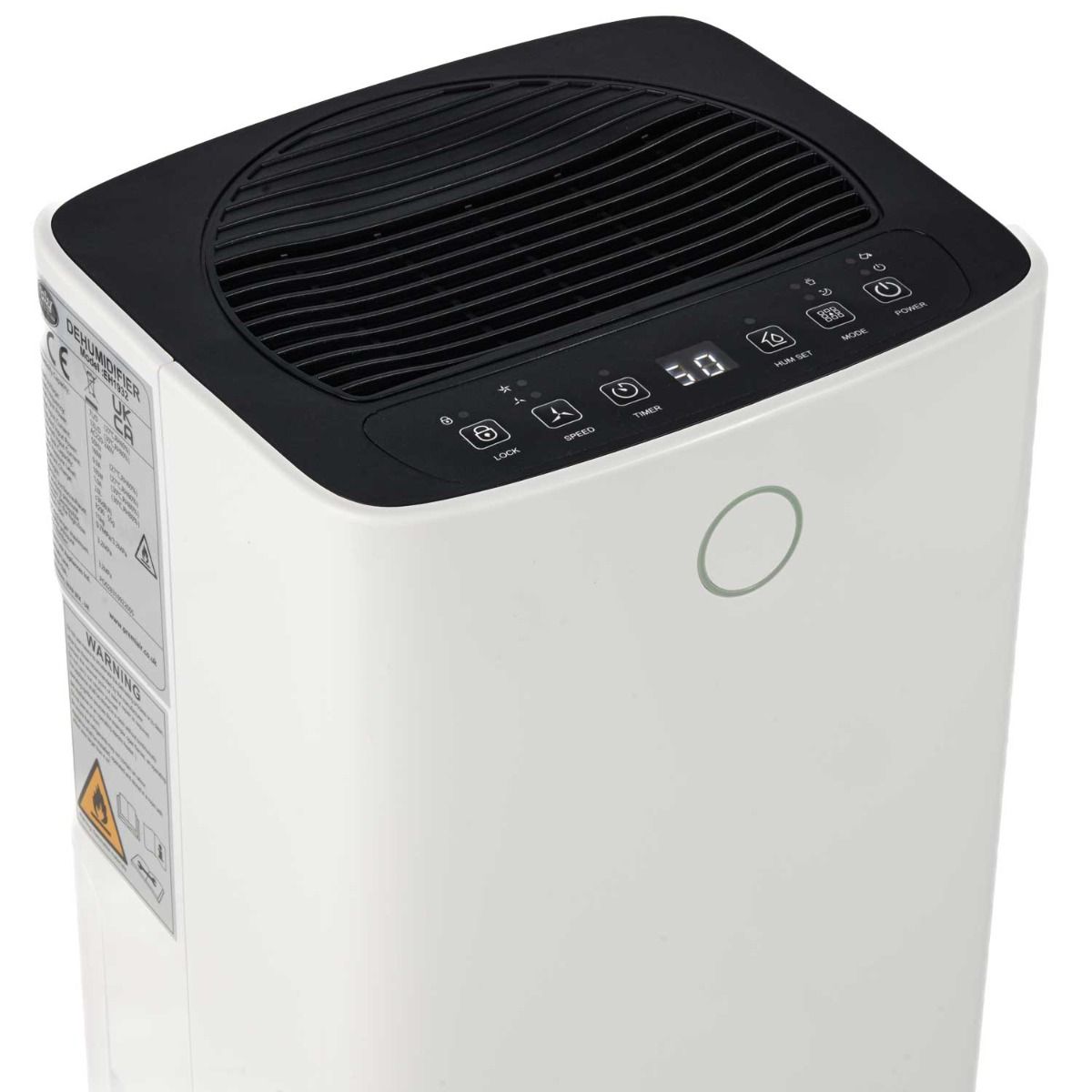 Prem-I-Air 12L Compact Compressor Dehumidifier - EH1932