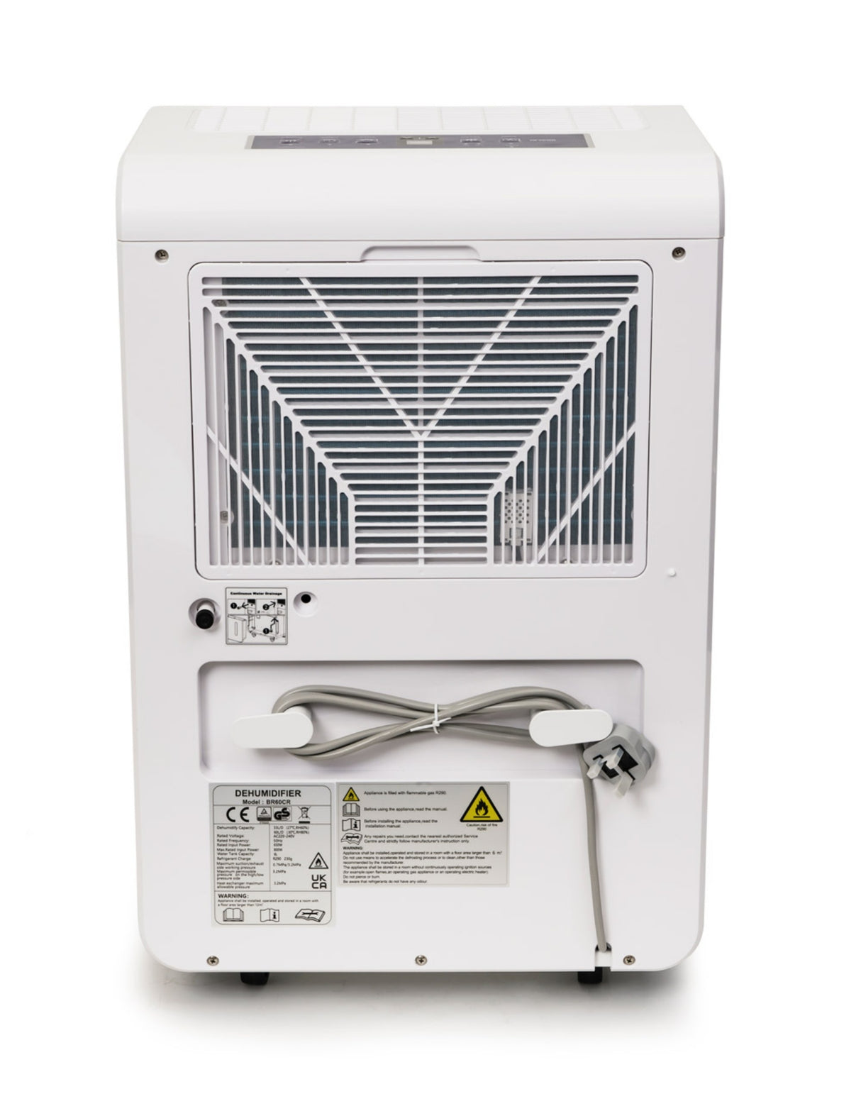 Brolin BR60CR 60L Dehumidifier with a 6L Capture Tank