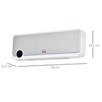 Homcom 2kW Wall Mounted Heater