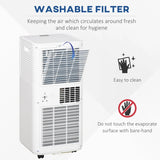 HOMCOM 9000 BTU Portable Air Conditioner