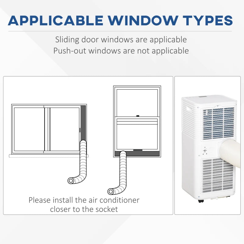 HOMCOM 9000 BTU Portable Air Conditioner