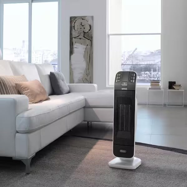 De’Longhi HFX65V20 2kW Ceramic Tower Fan Heater