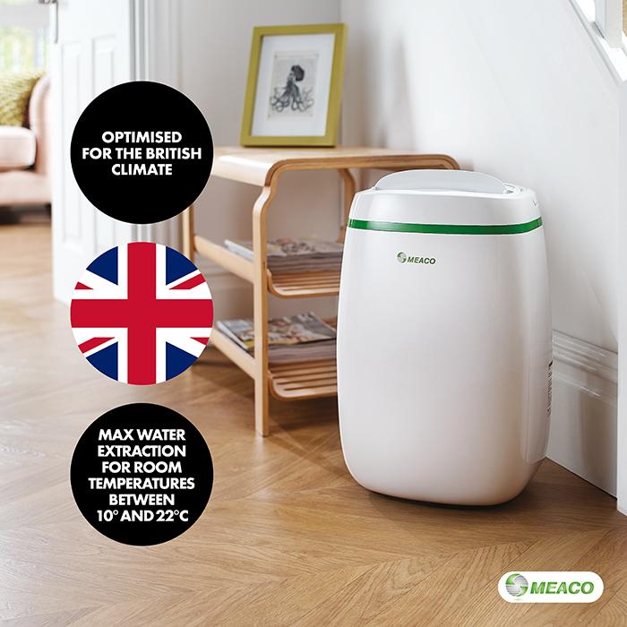 Meaco 12L Low Energy Dehumidifier and Air Purifier