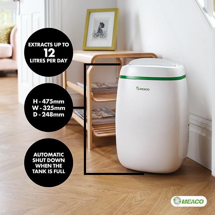 Meaco Platinum 12L/Day Dehumidifier