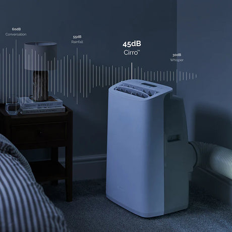 MeacoCool Cirro 12000 BTU Super Quiet Smart Portable Air Conditioner