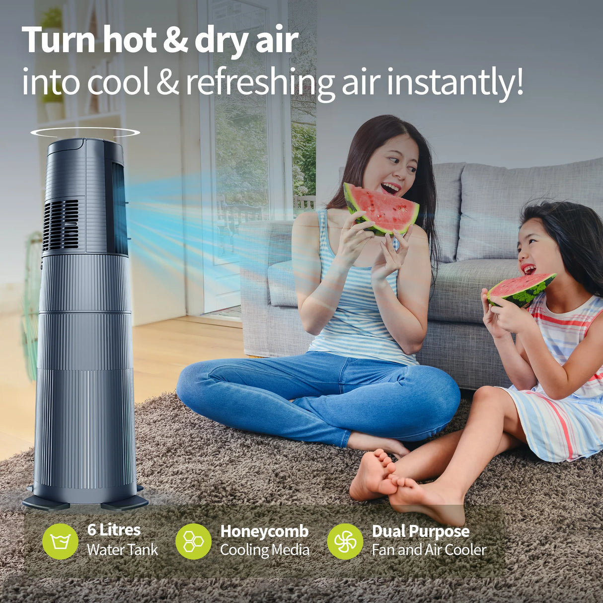 Symphony Duet i-S Evaporative Air Cooler