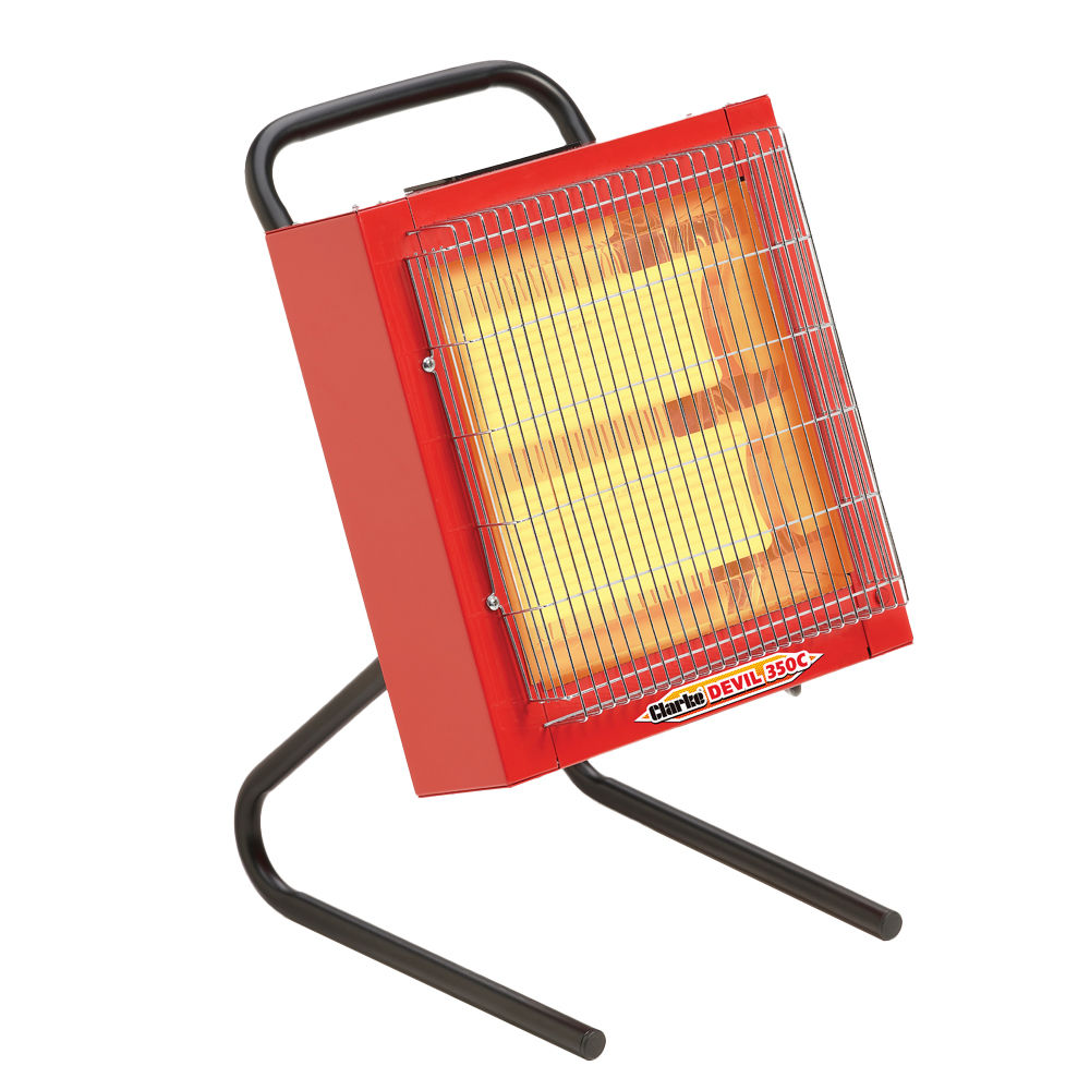 Clarke Devil 350C 2.4kW Ceramic Heater (230v)