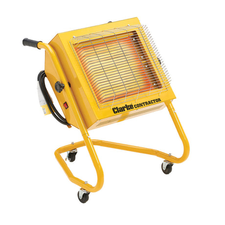 Clarke Contractor Devil 371SPD 2.4kW Remote Controlled Quartz Halogen Infrared Heater (110V)