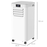 HOMCOM 8000 BTU Air Conditioning Unit 3-in-1 Portable Air Conditioner