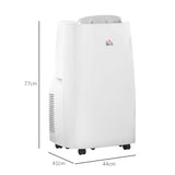 HOMCOM 14,000 BTU Multi-Mode Mobile Air Conditioner with Mounting Kit