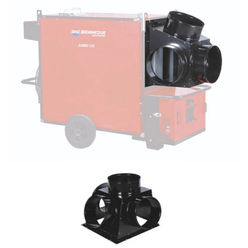 4 Way Outlet 350mm Diameter - Accessories Range for Jumbo 185M