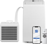Prem-i-air 12000BTU Portable Split Air Conditioner, DC Inverter, Cooling, Heating, Fan, Dehumidifying, WiFi and Remote Control, Low Noise, New R32 Refrigerant,