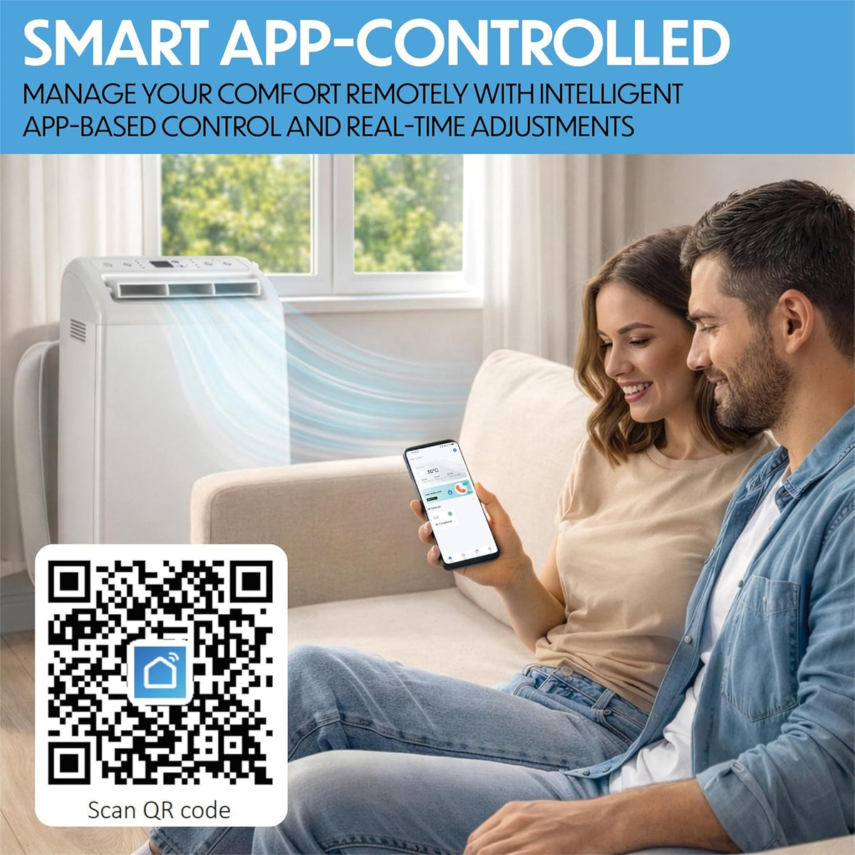 Prem-I-Air EH1960 12000 BTU Portable Split Air Conditioner