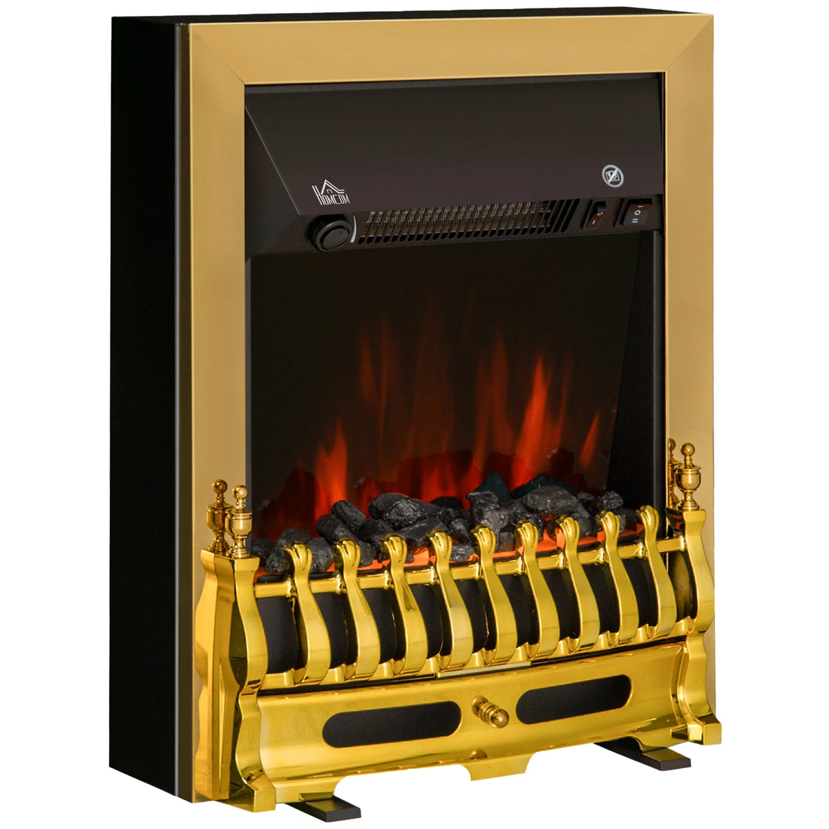Homcom 2kW Coal Effect Electric Fireplace