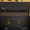 Homcom 2kW Coal Effect Electric Fireplace