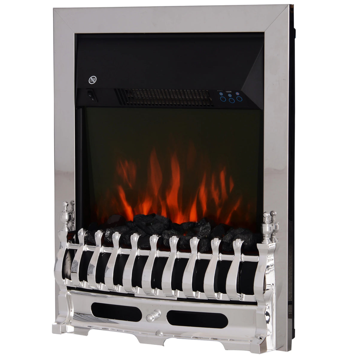 Homcom 2kW Inset Coal Effect Electric Fireplace