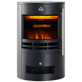 Homcom 1.8kW Barrel Electric Fireplace