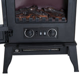 Homcom Dual-Power Electric Fireplace