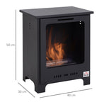 Homcom 6800 BTU Freestanding Ethanol Fireplace