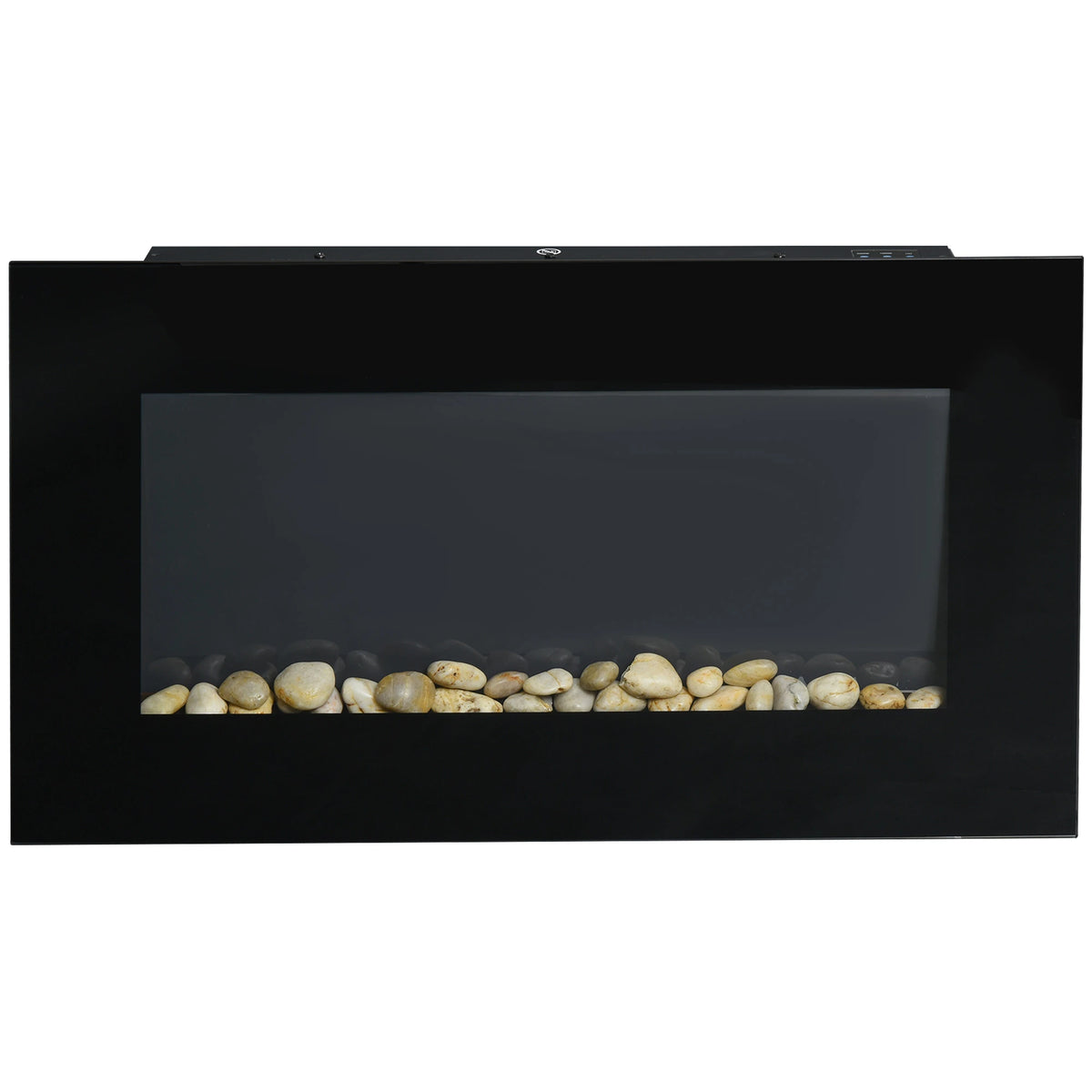 Homcom 1kW/2kW Electric Wall Fireplace