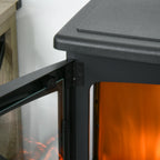 Homcom 1.8kW Retro Electric Fireplace