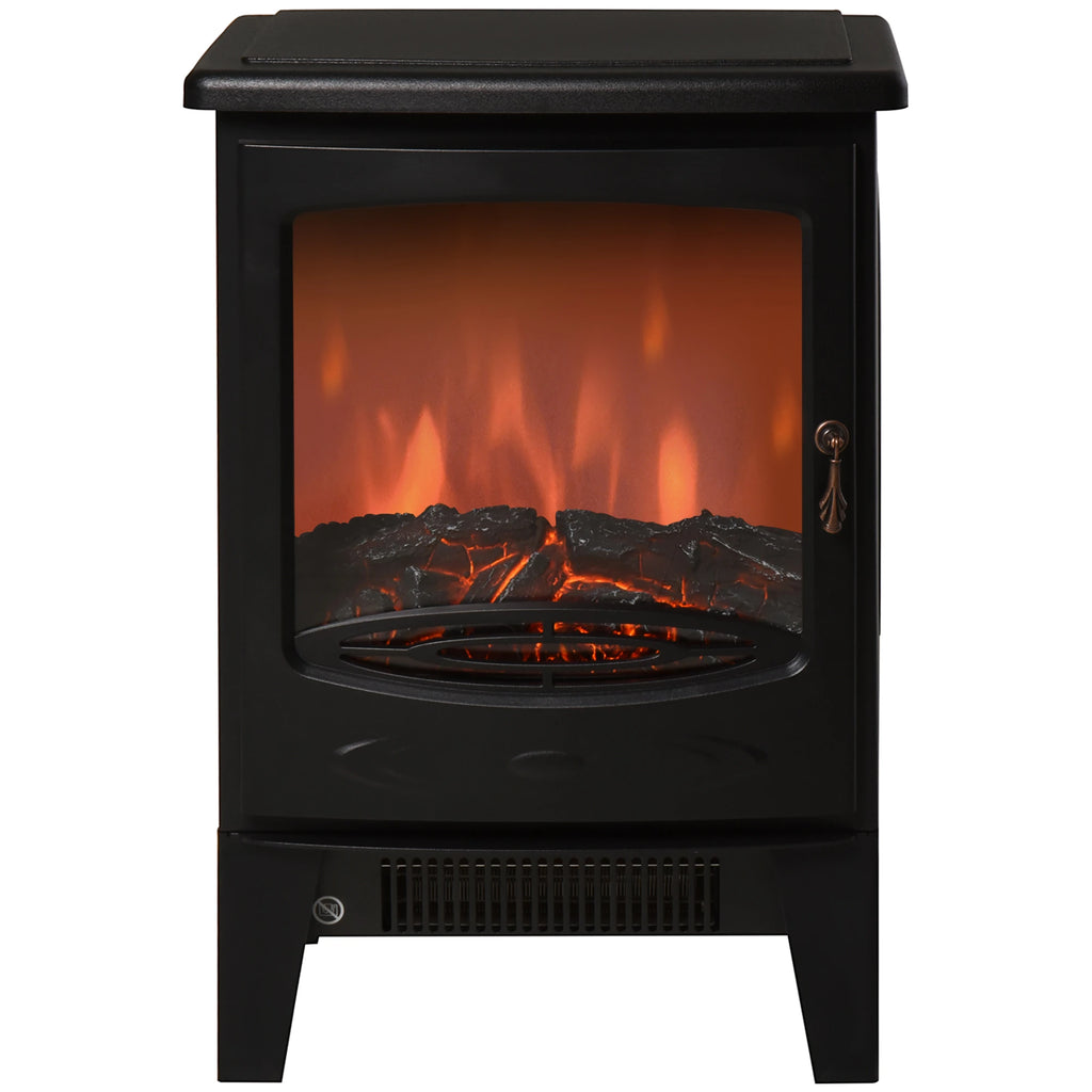 Homcom 1.8kW Retro Electric Fireplace