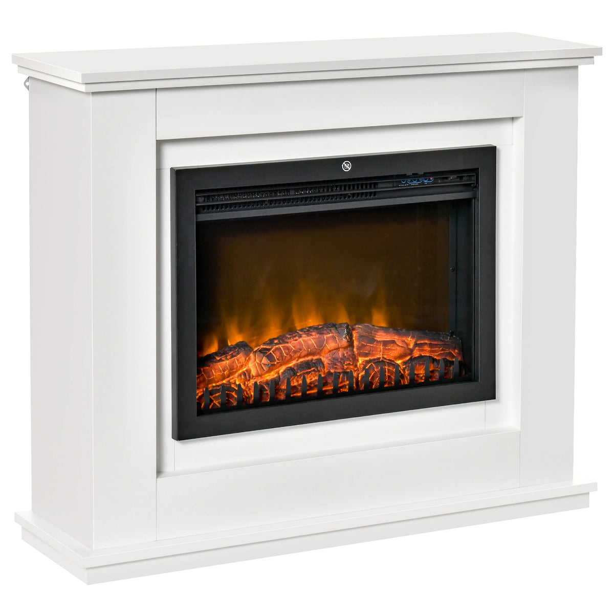 Homcom 1kW/2kW Electric Wall Fireplace