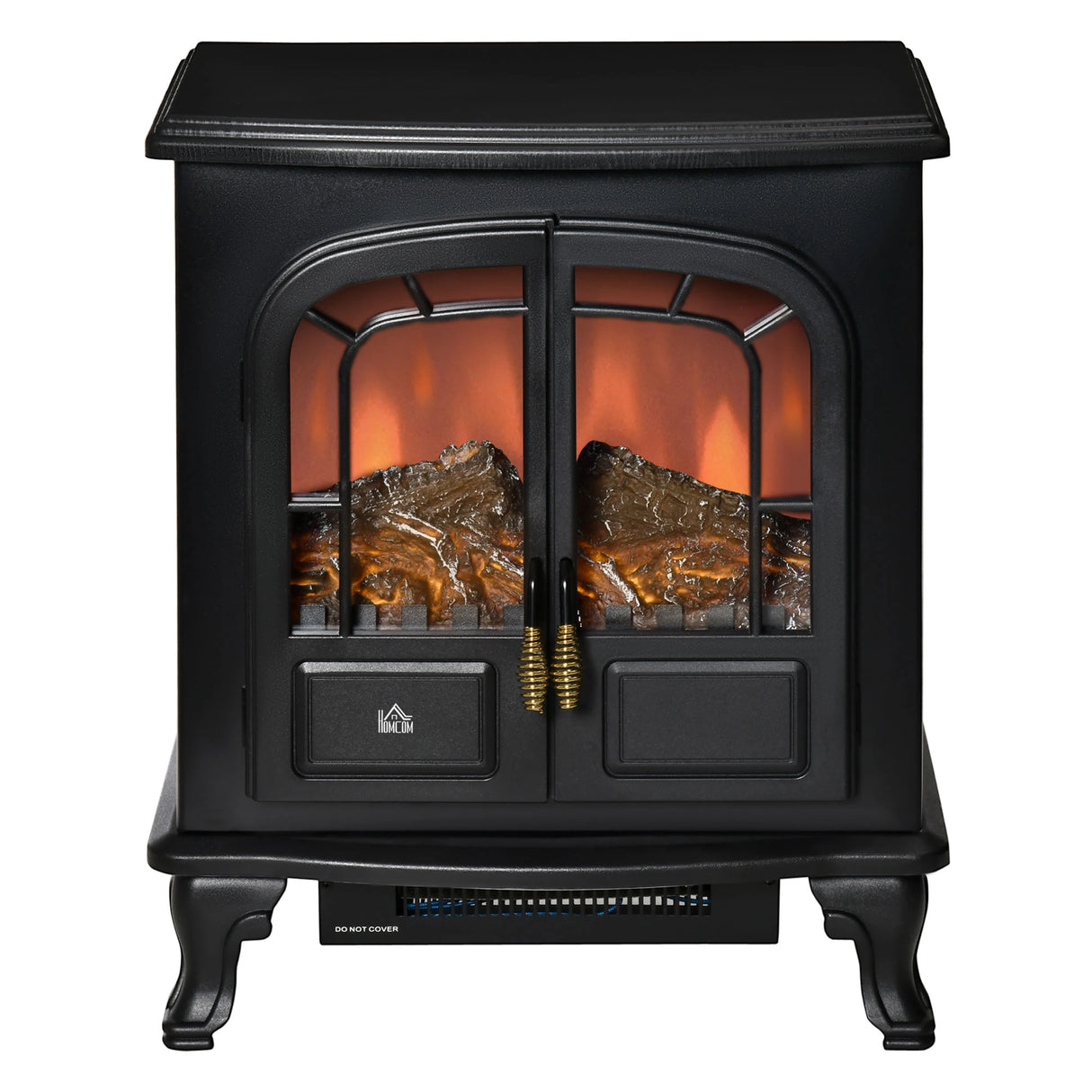 Homcom Dual-Power Electric Fireplace