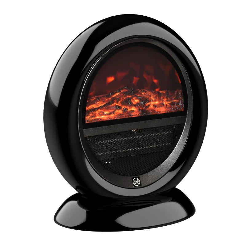 HOMCOM Freestanding Table Top Electric Fireplace