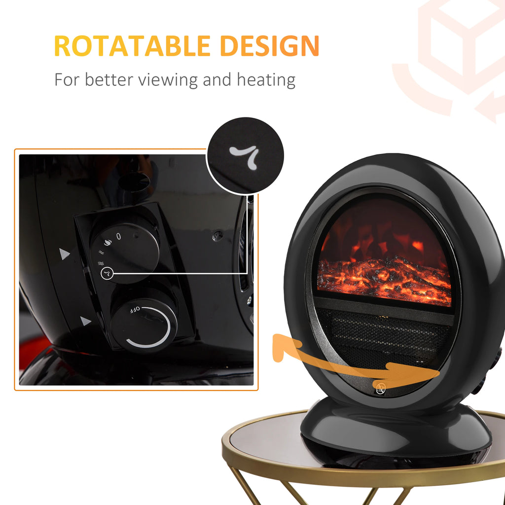 Homcom 1.5kW Table Top Electric Fireplace