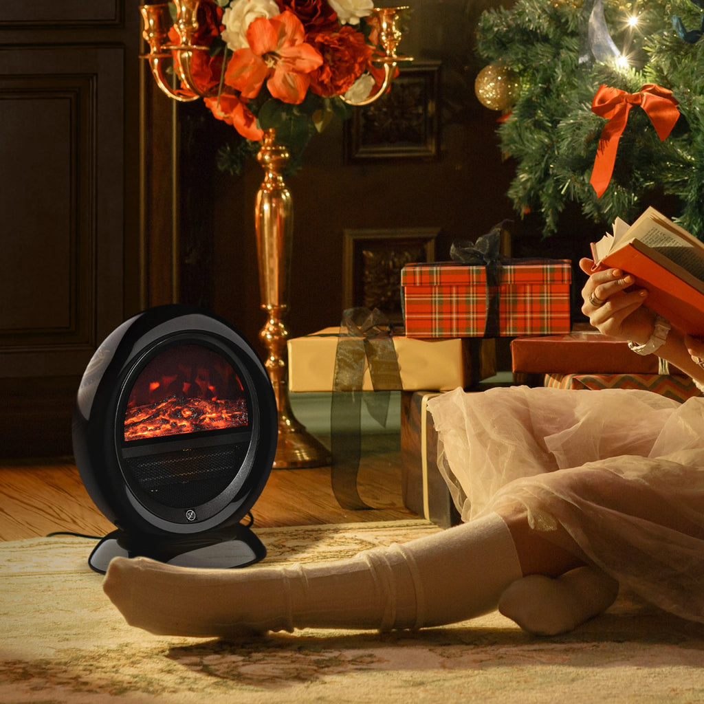 Homcom 1.5kW Table Top Electric Fireplace