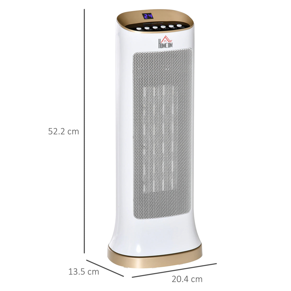 Homcom 2kW PTC Ceramic Tower Heater