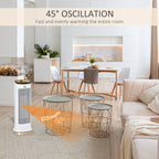 Homcom 2kW Ceramic Electric Heater