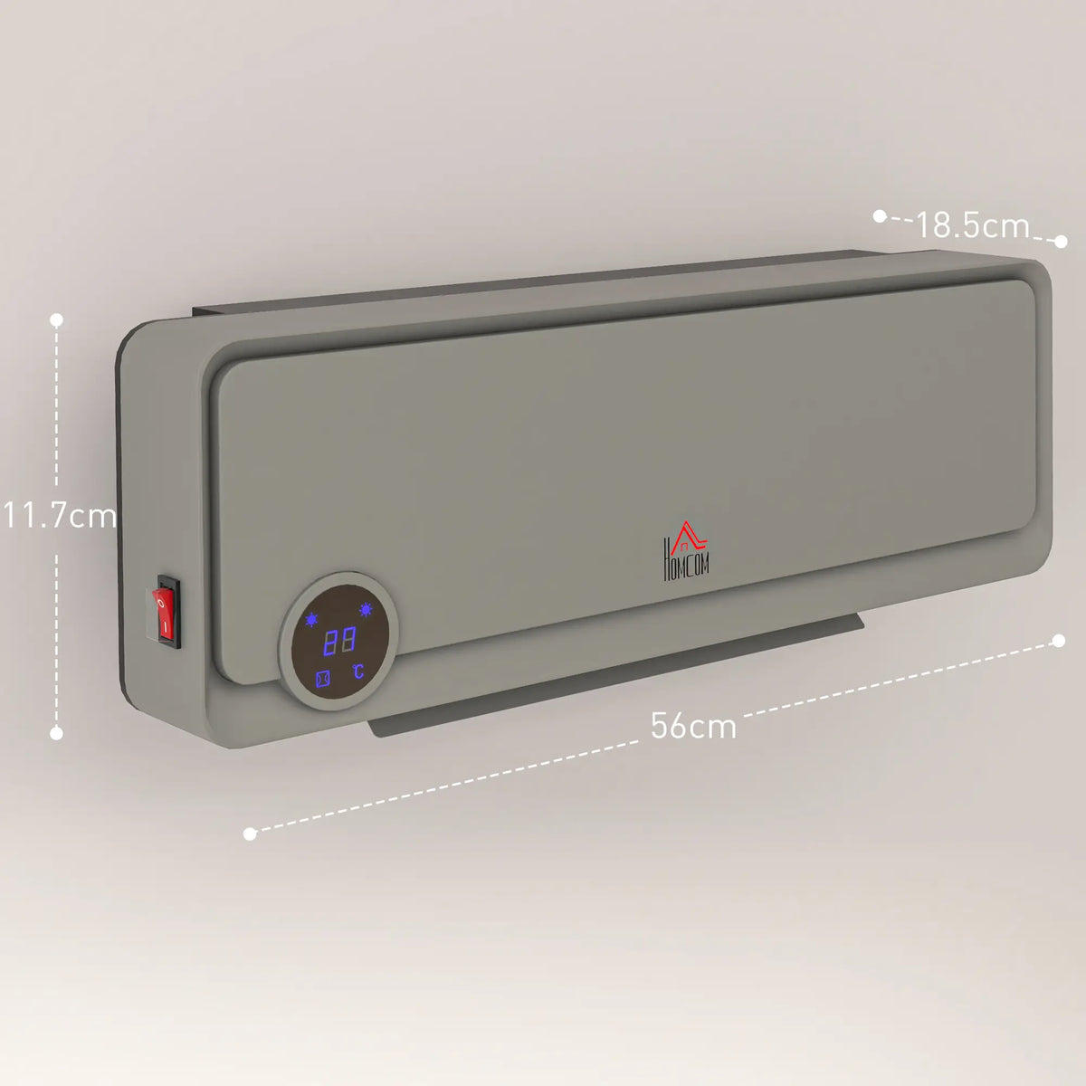 Homcom 2kW Wall Mounted Heater